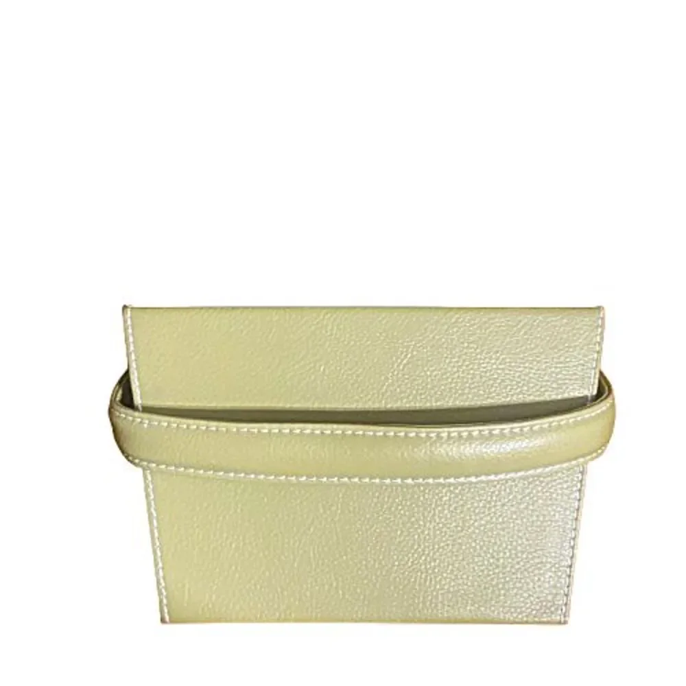 Bucket Simulated Leather Unbranded Vintage Bin Container